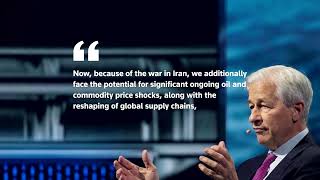 Iran war may push inflation, rates higher: JPMorgan's Dimon