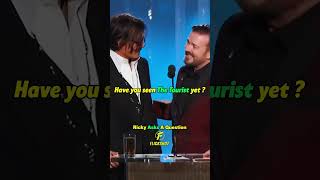 Ricky Gervais Asks Johnny Depp A 'Question'
