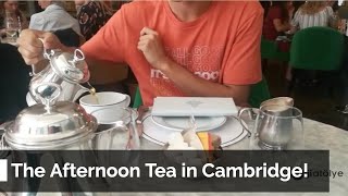 The Afternoon Tea in Cambridge!