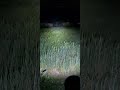 xiaomi nextool 2000 lumens flashlight outdoor test on turbo mode