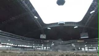 Texas Stadium demolition 360 video