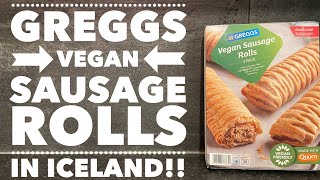 *Iceland Exclusive* Greggs Vegan Sausage Rolls Review