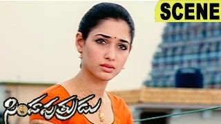 Dhunush Saves Tamanna And Surrenders To Goons - Emotional Scene || Simha Putrudu Movie Scenes