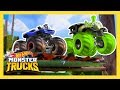 Monster Truck Carrera en la Jungla! | Monster Trucks | Hot Wheels Español