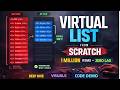React Virtualized List from Scratch — Render 10,000+ Items with Zero Lag