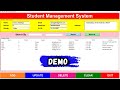 Student Management System in Python with Database || Demo