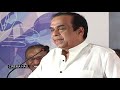 brahmanandam great words about chianjeevi brahmanandam about chiranjeevi cinema hall