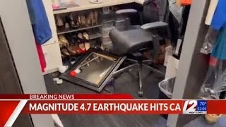 4.7 magnitude earthquake rattles Los Angeles area