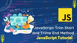 JavaScript String Method || JavaScript Trim Start and End Method || Trim Method || #javascript