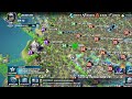 WAR PLANET ONLINE / W129 vs W115 / uneven game