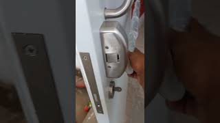 PANIC BAR FITTED on Door