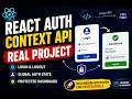 Build React Login Authentication Using Context API in 8 Minutes 🚀