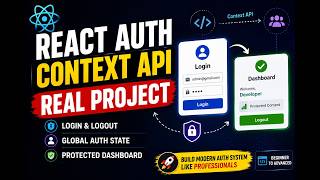 Build React Login Authentication Using Context API in 8 Minutes 🚀