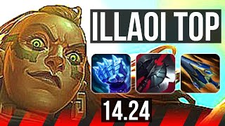 ILLAOI vs RENEKTON (TOP) | 7/1/4, Rank 8 Illaoi | NA Master | 14.24