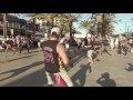 flash mob haka in glenelg adelaide