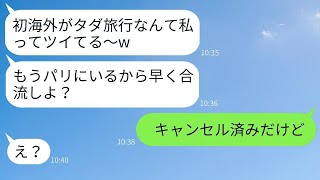 義妹が奢られるつもりで新婚旅行に無理やり参加し「無料旅行最高w」と浮かれている → 旅行当日に彼女に真実を告げた時のリアクションがwww