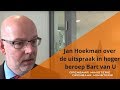 Reactie persadvocaat-generaal Jan Hoekman op de uitspraak in hoger beroep Bart van U.