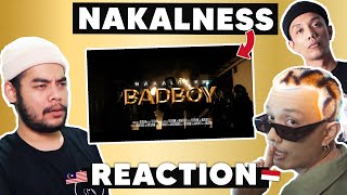 REACTING TO Nakalness - BADBOY ( Prod by KidKenobi ) OMV