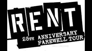 RENT 25th Anniversary Tour Trailer - January 21 - 23 at Mayo Performing Arts Center (Morristown, NJ)