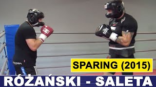 RÓŻAŃSKI - SALETA: SPARING Z 2015