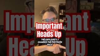 USPS Changes Postmark Rule