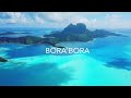 bora bora et son lagon survol avec le drone