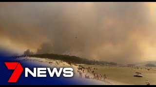 Fires destroy towns on the New South Wales south coast | 7NEWS