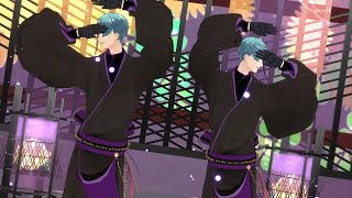 【MMDツイステ】極楽浄土【リーチ兄弟(和装非公式衣装着替え)】