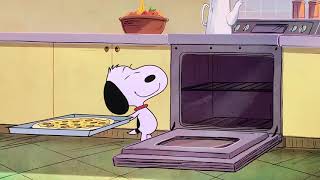 Snoopy make Delicious Pizza 🍕🐾