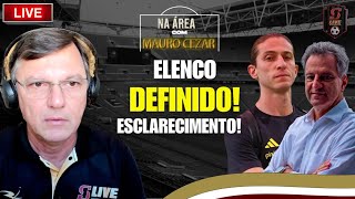 FLA DEFINE ELENCO! BYE BYE BRASIL! LANDIM FAZ ESCLARECIMENTO | DEBATE AO VIVO COM MAURO CEZAR #142