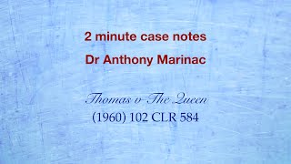 Thomas v The Queen (Reasonable doubt)