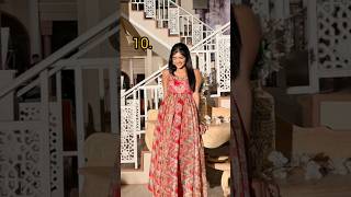 Top 10 dresses of pranali rathod😍😊|#yrkkh #akshu #pranalirathod #shortfeed #trending