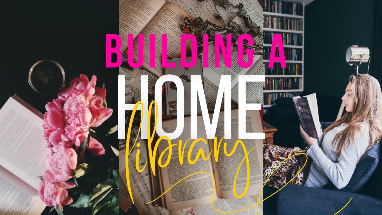 Building A Home Library From Start To Finish - YouTube