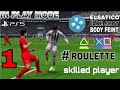 TOP BEST SKILLS AND TRICKS PES PPSSPP MODE PS4 CAMERA. IN A MATCH!