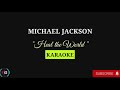 Heal the World | Michael jackson | karaoke version