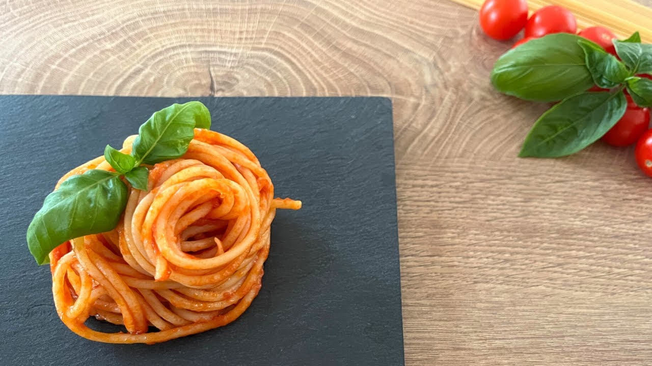 Gli Originali SPAGHETTI AL POMODORO 🍅 Ricette Facili E Veloci - YouTube