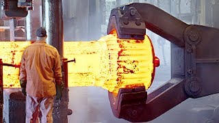 HYPNOTIC Video Inside Extreme Forging Factory  Kihlbergs Stal AB Hammer Forging