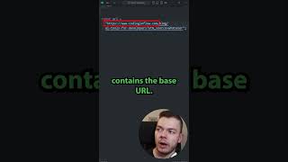 Get Base URL From URL String in JavaScript (Origin) 💡 #javascript #javascriptlearning #webdev