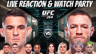 UFC 264 | Conor McGregor VS Dustin Poirier 3 | Live Reaction & Watch Party