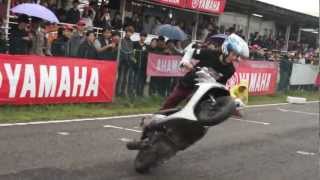 2012 Moto Champ SS 1/32 mile 直線加速賽 安倍軍團特技秀