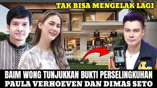 Baim Wong Tunjukkan Bukti Video Ke Media Perselingkuhan Baim Wong dan Dimas Seto