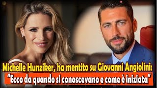 Michelle Hunziker, ha mentito  su Giovanni Angiolini: “Ecco da quando si conoscevano ”
