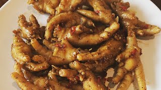 ជេីងមាន់ផ្អែម ហិល Spicy Chicken feet