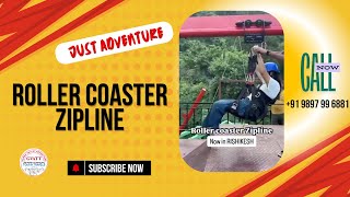 Roller Coaster Zipline in Rishikesh