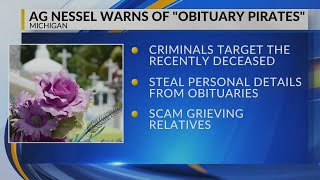 AG warns Michigan residents of obituary pirates