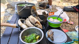 CatchCookCamp - មួយរាត្រីនៅទំនប់តាសាល 16-feb-2025