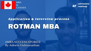 Rotman MBA, Toronto | Application and Interview Advice