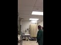 Nurses at Adventist Health sing to a nervous patient