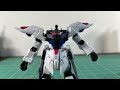 g frame freedom gundam stop motion animation