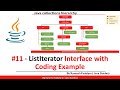 Collection Framework in Java - #11 - ListIterator Interface with Coding Example